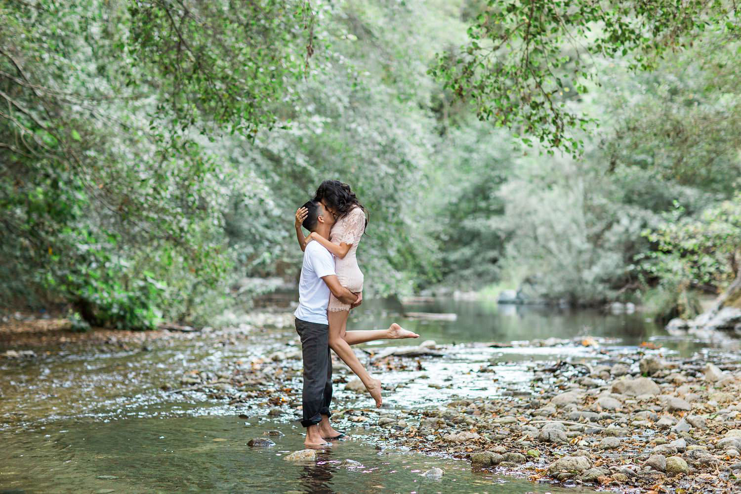the notebook inspired engagement session in big sur