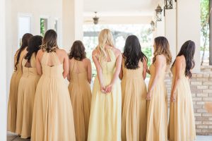 bridesmaids at the edwards estate in bakersfield ca