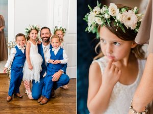 flower girls, ring bearers, wedding party