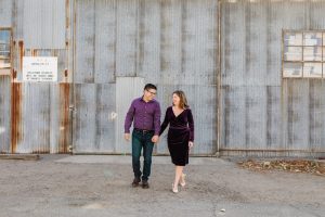 downtown bakersfield engagement session