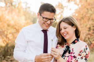 hart park bakersfield engagement session, blowing wishes, chocolate diamond ring